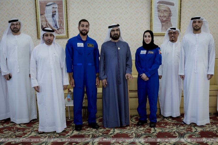 Sheikh Mohammed meets with MBRSC team, reviews preparations for MBZ-SAT launch