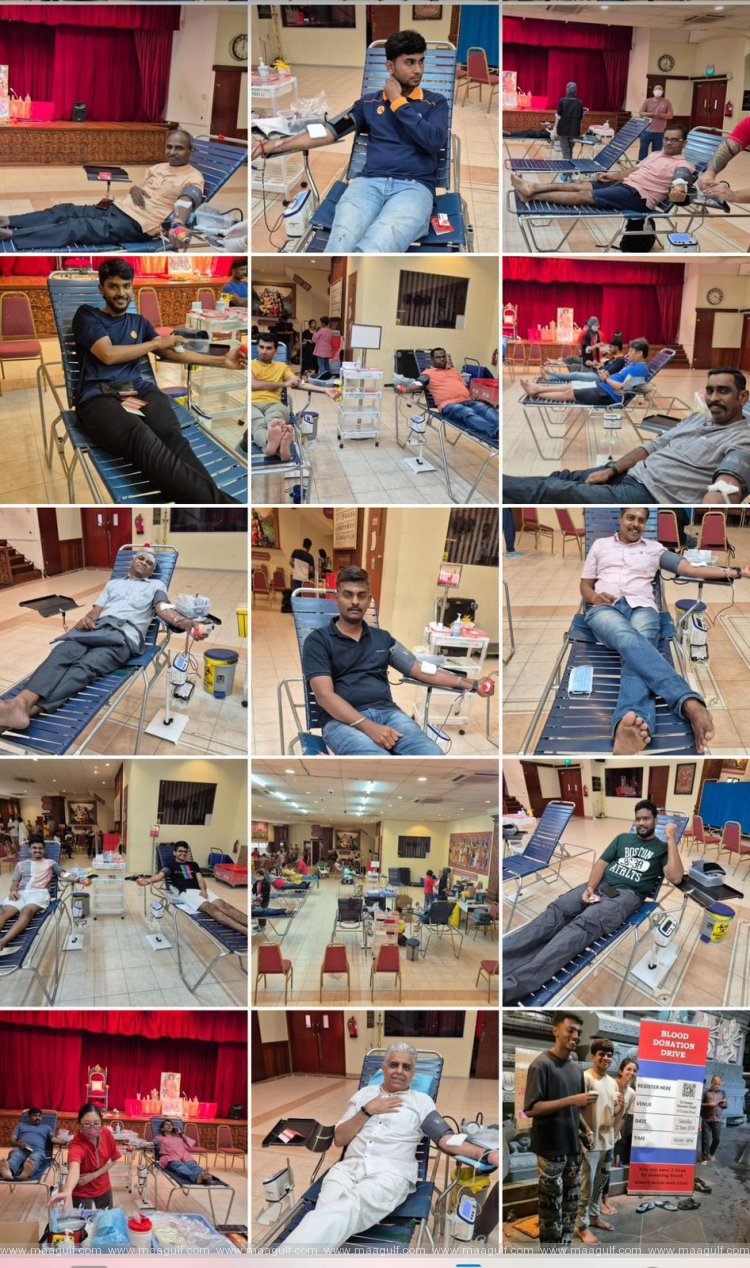 స్ఫూర్తిమంతంగా సింగపూర్ తెలుగు సమాజం రక్తదాన కార్యక్రమం