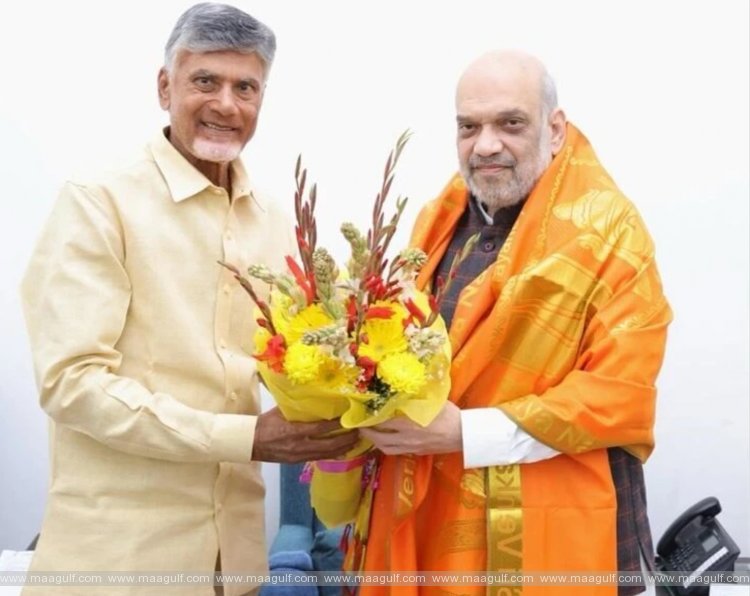 కేంద్ర హోంమంత్రి అమిత్ షాతో సీఎం చంద్రబాబు భేటీ..