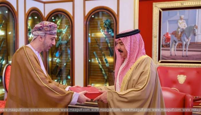 బహ్రెయిన్ రాజుకు సందేశం పంపిన HM సుల్తాన్