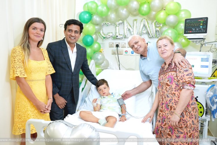 Six-year-old Turkish boy with rare genetic disorder gets ground-breaking gene therapy treatment at Medcare Women & Children Hospital