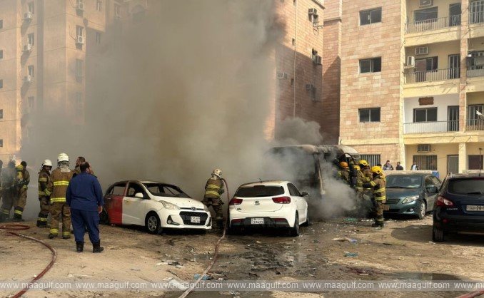 అబు హలీఫాలో అగ్నిప్రమాదం.. భారీగా ఆస్తినష్టం