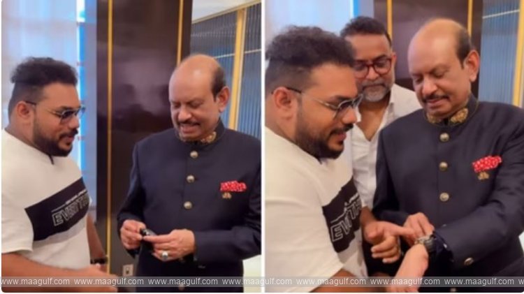 లులు గ్రూప్‌ ఛైర్మన్ యూసఫ్ అలీకి ఖరీదైన బహుమతి ఇచ్చిన అభిమాని