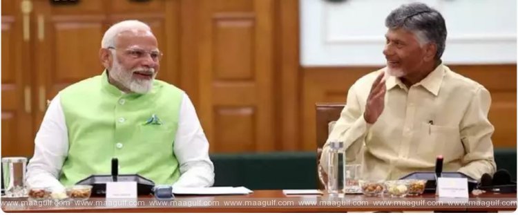 ప్రధాని మోదీతో సీఎం చంద్రబాబు భేటీ