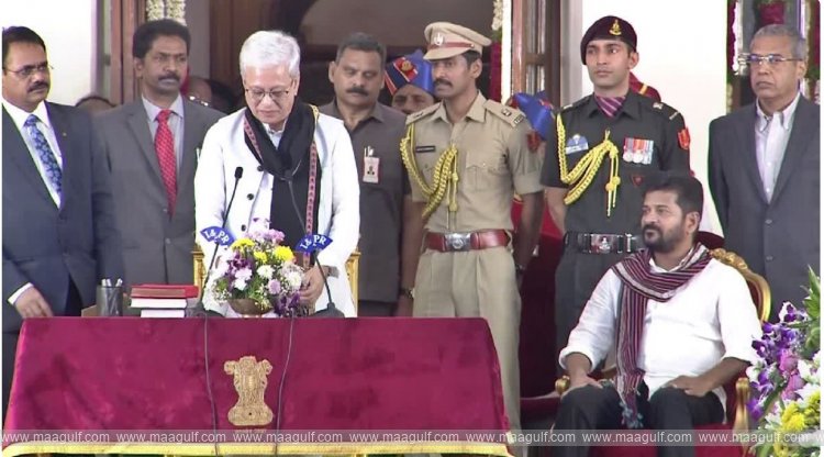 తెలంగాణ గవర్నర్‌గా బాధ్య‌త‌లు స్వీక‌రించిన జిష్ణుదేవ్ వ‌ర్మ‌