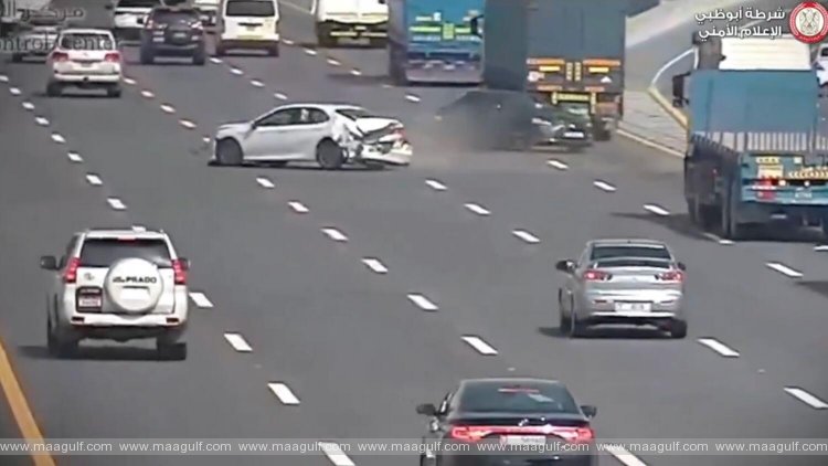 భయంకరంగా ఢీకొట్టుకున్న వాహనాలు..హెచ్చరిక జారీ