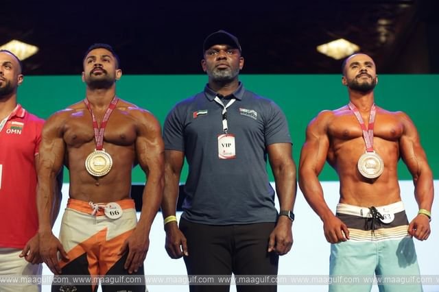 UAE athletes win 12 medals at 5th West Asian Bodybuilding and Fitness Championship