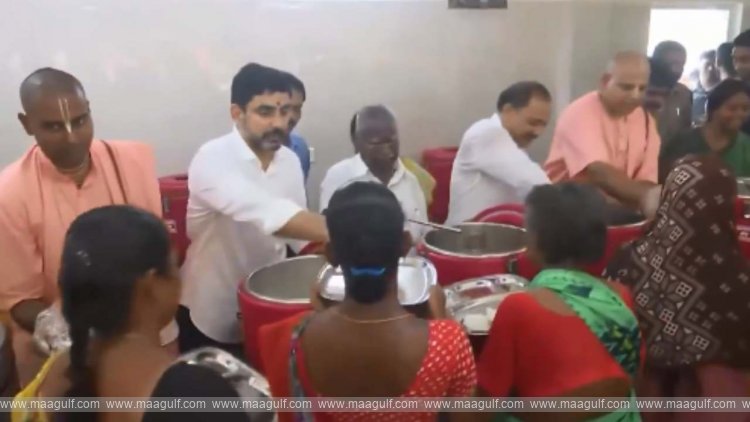 అన్న క్యాంటీన్ ప్రారంభించిన మంత్రి నారా లోకేశ్..