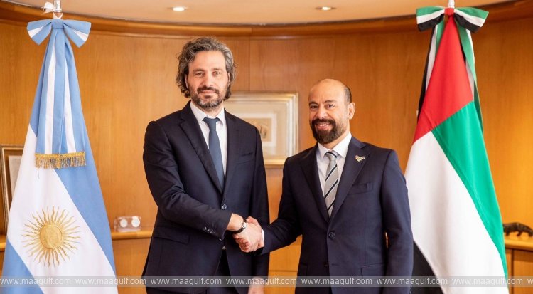 UAE Ambassador meets General Secretary of Presidency of Argentina and Minister of Defence