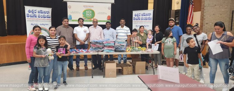 1 అమెరికాలో TANA బ్యాక్ ప్యాక్ కార్యక్రమం విజయవంతం...