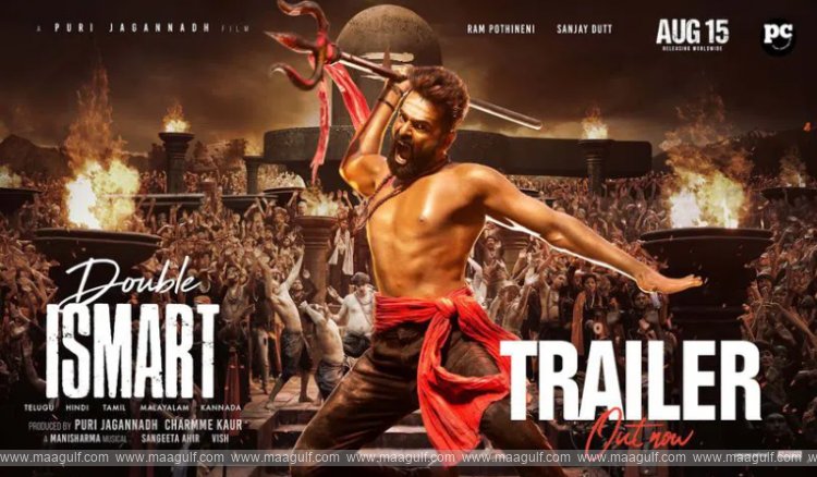 డబుల్ ఇస్మార్ట్ ట్రైలర్ విడుదల..