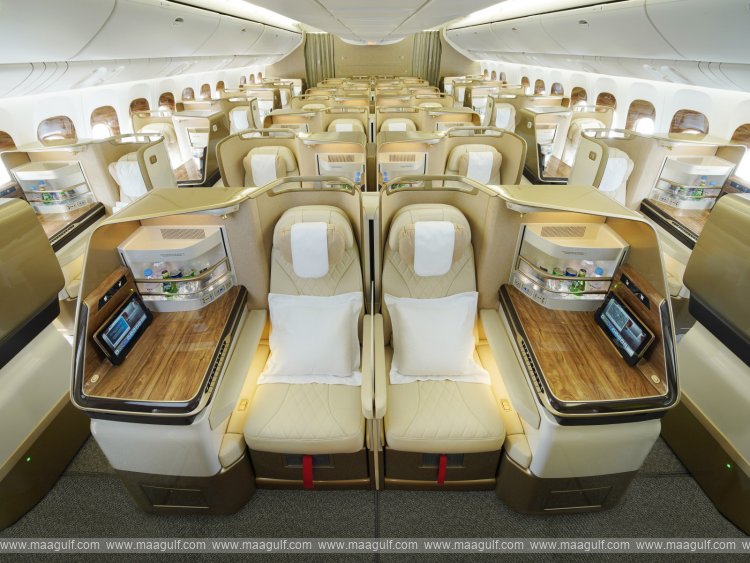 Emirates debuts stunning new cabin on Geneva-bound 777
