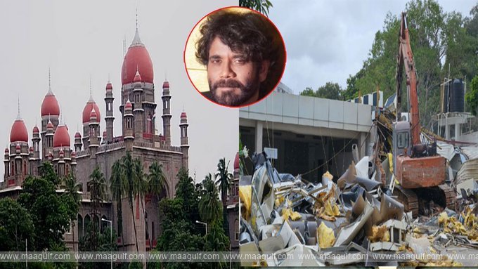 1 హీరో నాగార్జునకు ఊరట - ఎన్ కన్వెన్షన్ కూల్చివేతపై హైకోర్టు స్టే