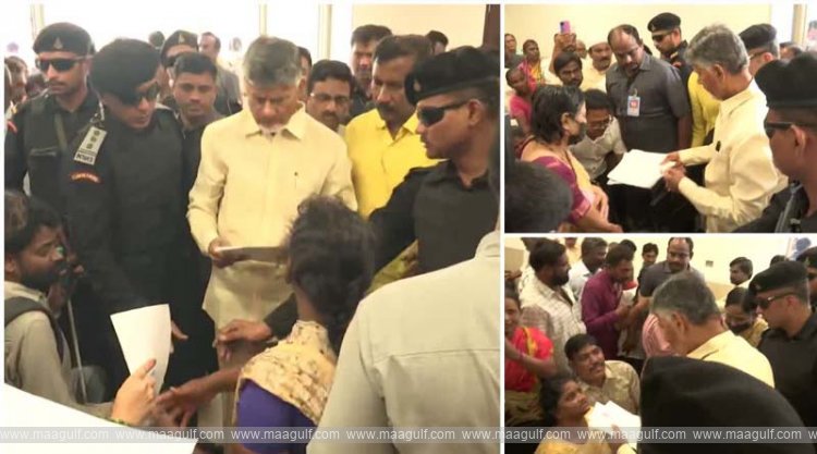 ఎన్టీఆర్‌ భవన్‌కు చంద్రబాబు..పెద్దఎత్తున తరలివచ్చిన ప్రజలు