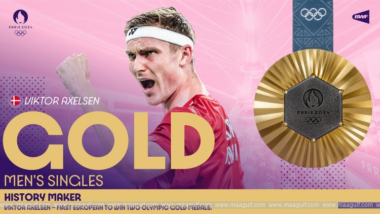 Dubai Sports Council hails Axelsen’s double gold feat