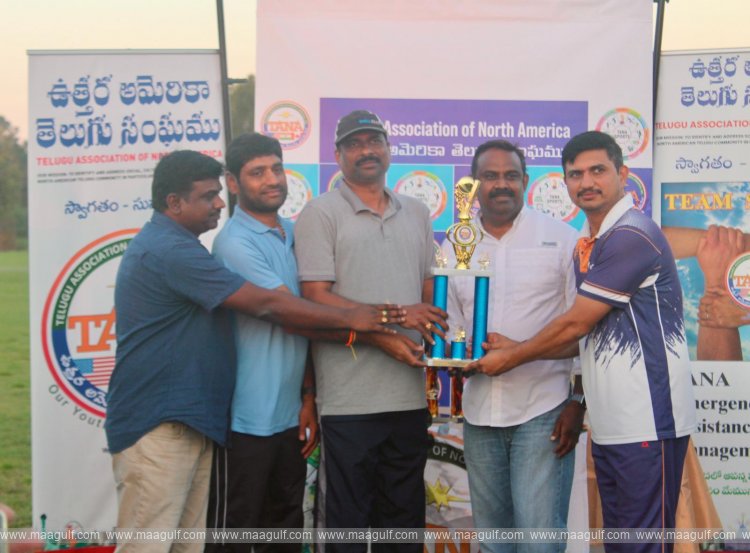 యువ ఆటగాళ్ళ ప్రతిభను చాటిన TANA మెగా క్రికెట్‌ టోర్నమెంట్‌