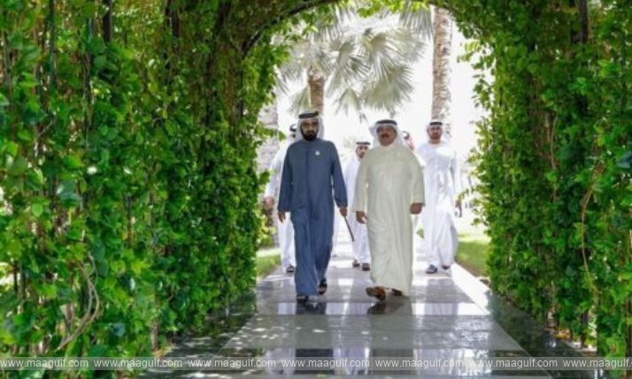 అబుదాబిలో హెచ్ఎం కింగ్..షేక్ మొహమ్మద్ తో భేటీ..!!