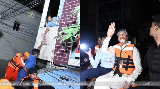తెల్లవారుజామున 4గంటల వరకు విజయవాడ రోడ్ల పై చంద్రబాబు పర్యటన..