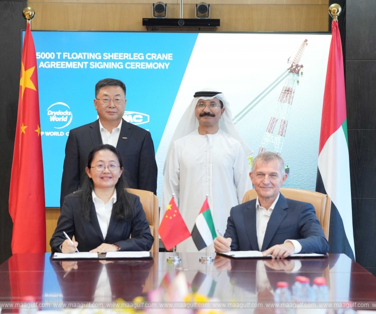 Drydocks World signs deal for largest floating sheerleg crane in MENA