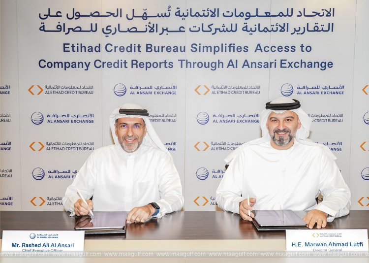 Etihad Credit Bureau simplifies company credit report purchase through Al Ansari Exchange