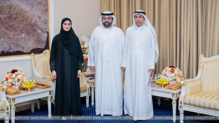 20 Fujairah\'s Crown Prince welcomes Director of Fujairah Statistics Centre