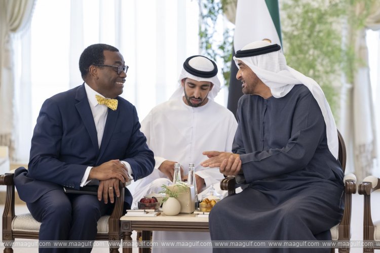 UAE President receives President of African Development Bank Group
