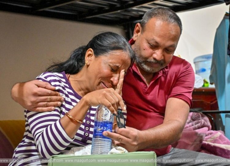 ఎమోషనల్ రీయూనియన్.. 3 ఏళ్ల భర్తను కలుసుకున్న భార్య..!!