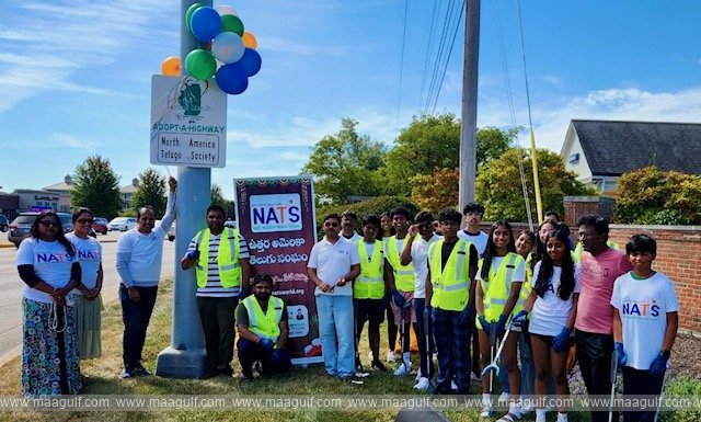 చికాగోలో NATS హైవే దత్తత కార్యక్రమం