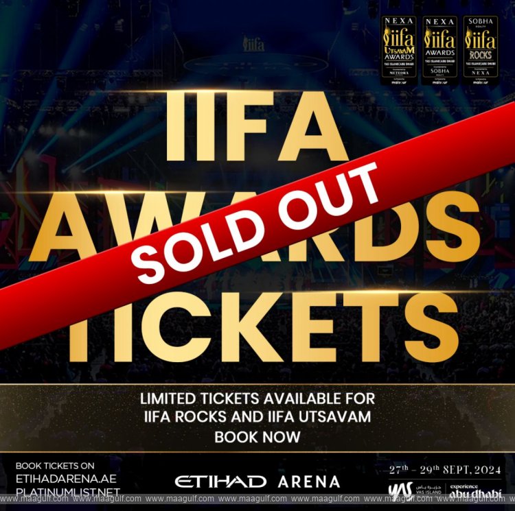 IIFA Awards 2024: Tickets Sold Out! Limited Seats Available for IIFA Utsavam & IIFA Rocks