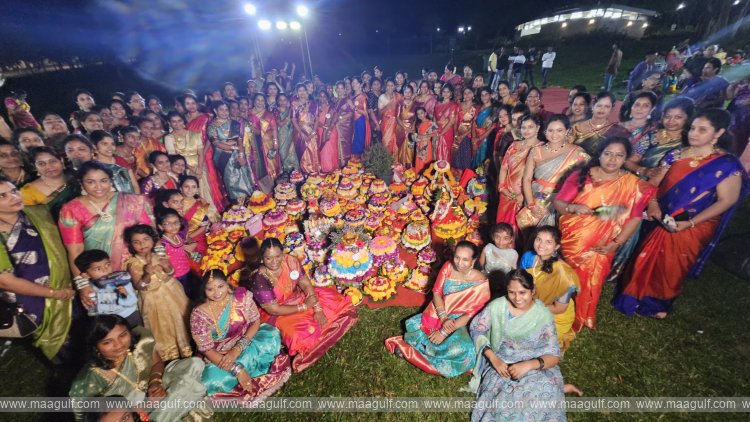 తెలంగాణ కల్చరల్ సొసైటీ సింగపూర్ ఆధ్వర్యంలో ఘనంగా బతుకమ్మ సంబరాలు