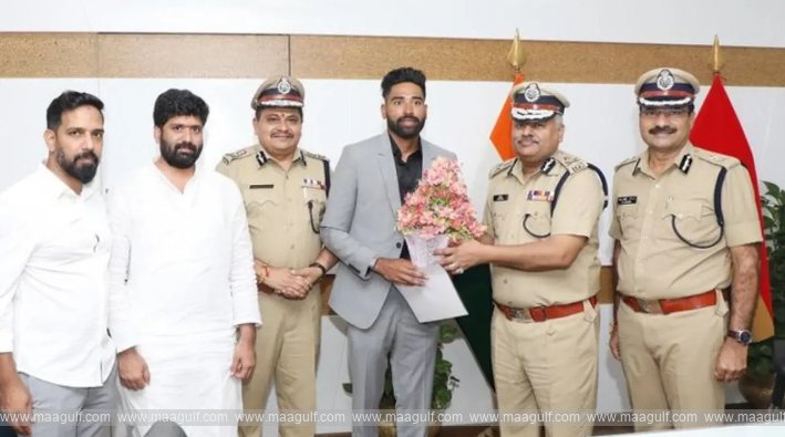 డీఎస్పీగా మహ్మద్ సిరాజ్ బాధ్యతలు...