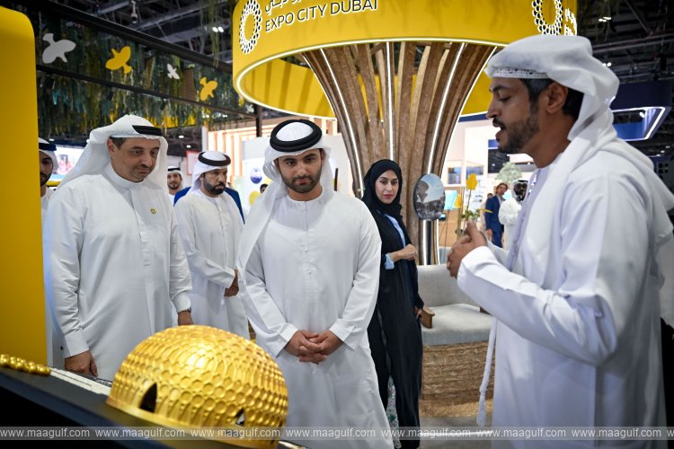 Mansoor bin Mohammed visits AccessAbilities Expo 2024 at DWTC
