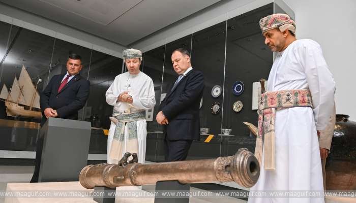 ఒమన్ లో బెలారసియన్ పీఎం.. నేషనల్ మ్యూజియం సందర్శన..!!