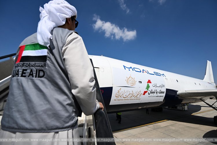 Two more UAE relief planes land in Beirut