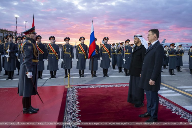 UAE President arrives in Moscow on official visit