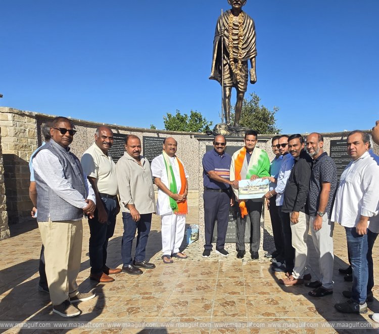 డాలస్ లో మహాత్మాగాంధీ మెమోరియల్ వద్ద \'గాంధీ శాంతి నడక–2024\'