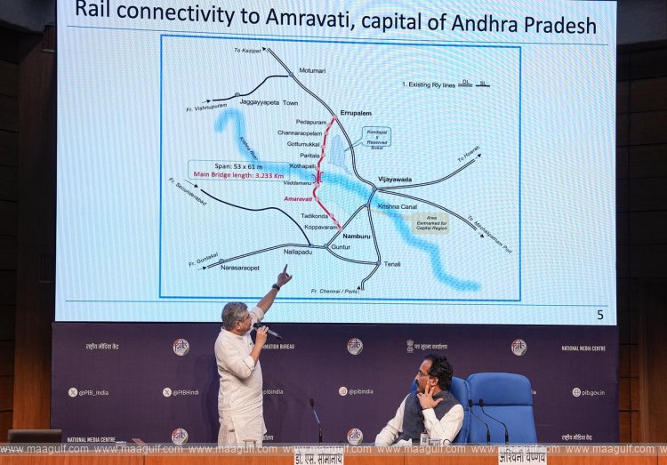 అమరావతి రైల్వే లైన్‌కు కేంద్రం ఆమోదం..