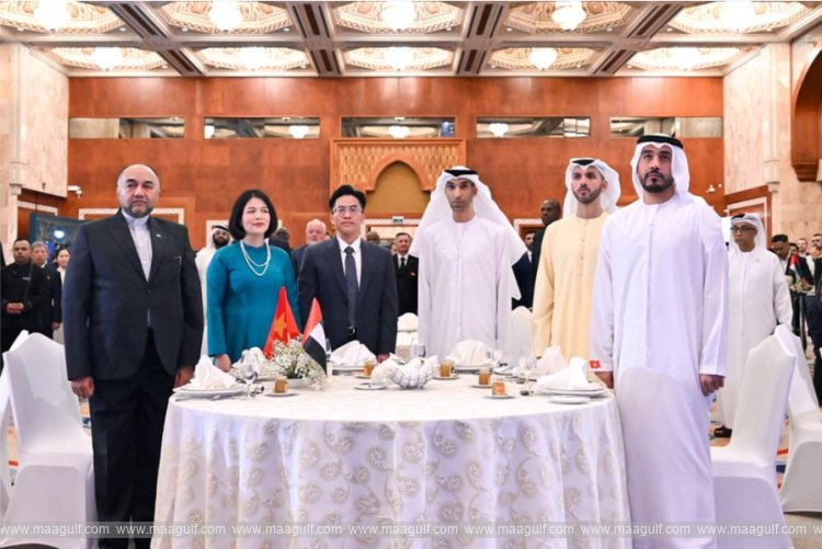 20 Thani Al Zeyoudi attends Vietnam National Day reception in Abu Dhabi