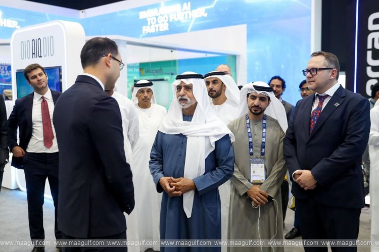 Nahyan bin Mubarak tours several pavilions at ADIPEC 2024