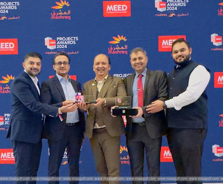 BAPS Hindu Mandir Abu Dhabi Wins two prestigious accolades at the MEED Project Awards