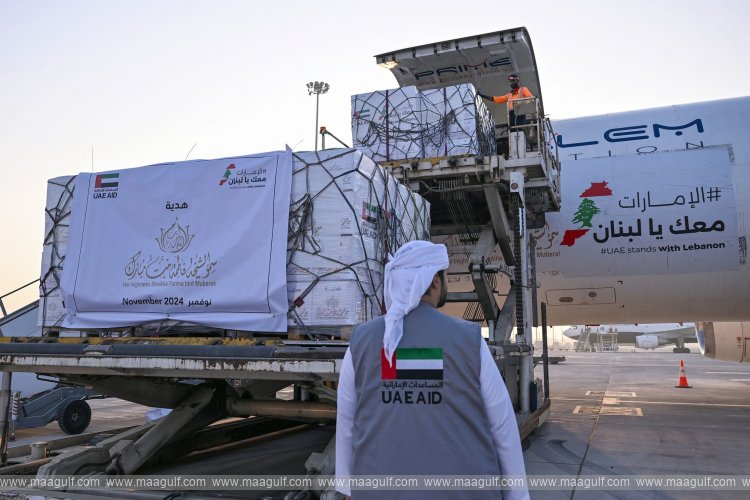 \'UAE stands with Lebanon\' campaign: Two more aircraft take off carrying essentials for women gifted by Mother of the Nation