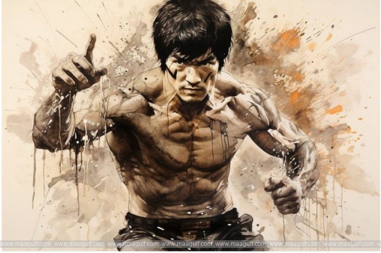 మార్షల్ ఆర్ట్స్ యోధుడు-బ్రూస్ లీ