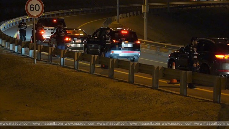 షేక్ జాబర్ కాజ్‌వే బ్రిడ్జి పై భద్రతా తనిఖీలు..!!