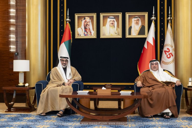 Crown Prince of Abu Dhabi arrives in Bahrain