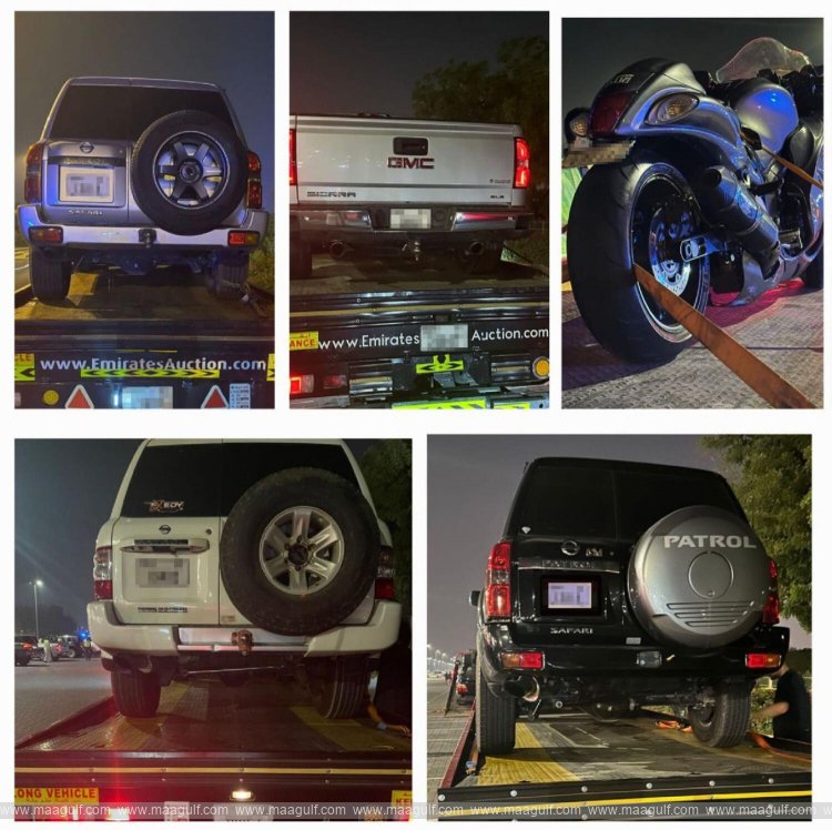 24 గంటల్లో 26 వాహనాలను సీజ్ చేసిన దుబాయ్ పోలీసులు..!!