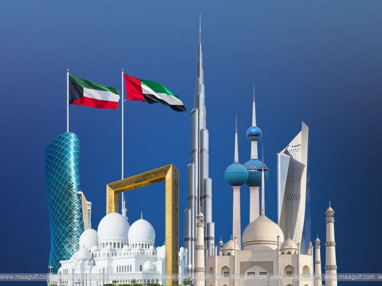 UAE-Kuwait strategic partnership seeking development, prosperity