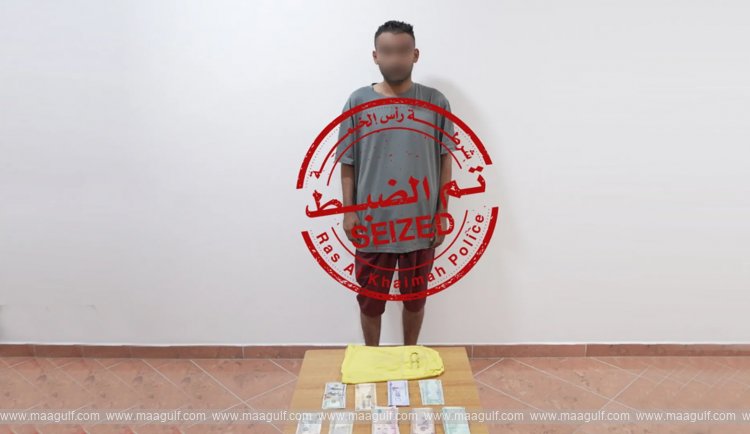 RAK Police arrest masked vehicle thief and video distributor
