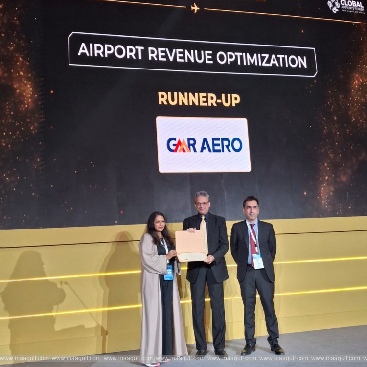 GMR Hyderabad Airport emerged as RUNNER-UP in the Airport Revenue Management category