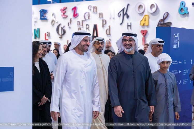 Khaled bin Mohamed bin Zayed visits 16th Abu Dhabi Art