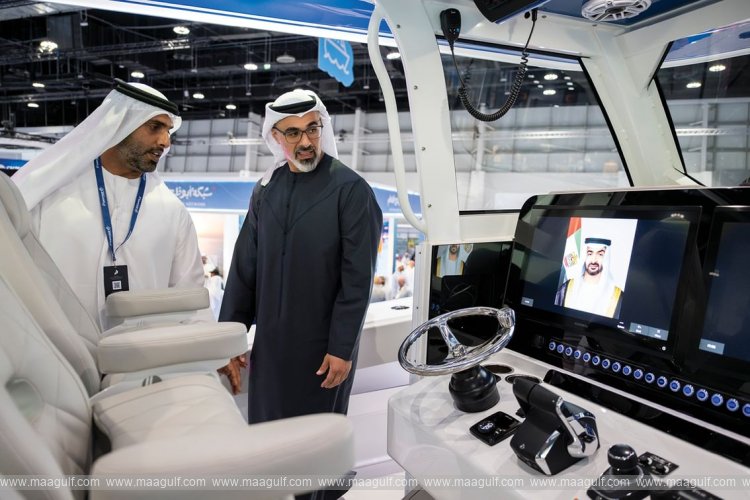 Khaled bin Mohamed bin Zayed visits 6th Abu Dhabi International Boat Show